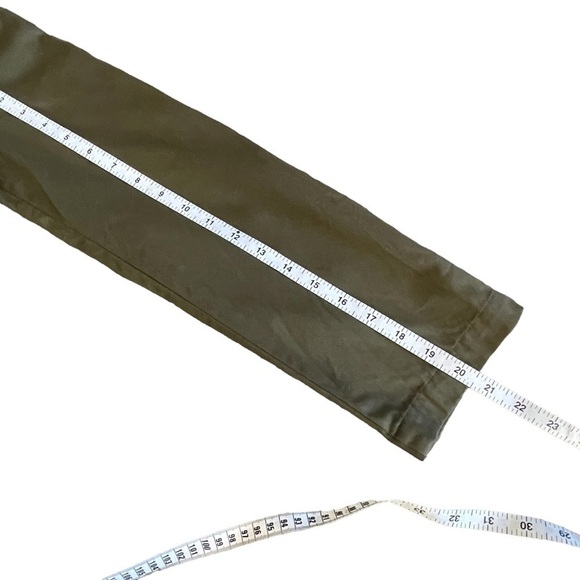 Euc Lauren Ralph Lauren cotton blazer, army green, size Petite Large. - Picture 14 of 14